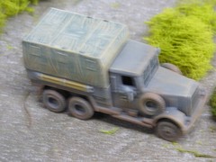 Hasbro / Roco Minitanks compatible WWII German Cargo Truck Lot#9083B©
