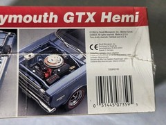 Vintage 1/25 REVELL ’67 PLYMOUTH GTX HEMI No. 7359 NOS FACTORY SEALED 1994