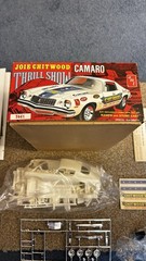 RARE AMT 1/25 JOIE CHITWOOD THRILL SHOW CAMARO MODEL KIT SEALED INSIDE T441