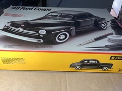1 25 scale model parts 48 Ford Coupe Upper Grille Bar No Box