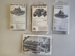 1/72 Esci Panzer IB Morris Quad Pzkpfw III M
