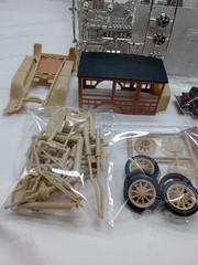 AMT Ertl 1929 Ford Woody Pickup 1:25 Scale Model Kit Partially Assembled