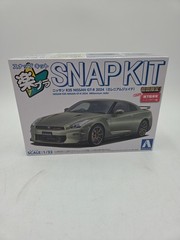 Nissan R35 GT-R 2024 millennium jade 1:32 Model Kit Snap Together Car 03-MJ