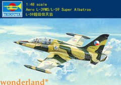Trumpeter Models 05806 1/48 Aero L39MS/l59 Super Albatros Aircraft Model Kits