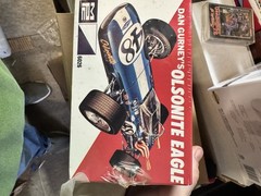 MPC 1/25 Scale Model Kit Dan Gurney’s Olsonite Eagle #6026 Sealed Grand Prix Dad