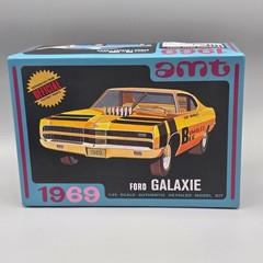 AMT 1/25 1969 Ford Galaxie Parts Kitbash Chrome Drag Exhaust Headers