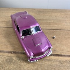 Vtg AMT ’49 Ford Club Coupe 3 in 1 Trophy Series T149 Model Kit In Original Box