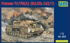 Panzer IV/70(A) (Sd.Kfz. 162/1), plastic model scale UM 553 1/72 Unimodel 553