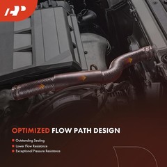 A-Premium Engine Coolant Radiator Reservoir Hose Upper Compatible with Ford