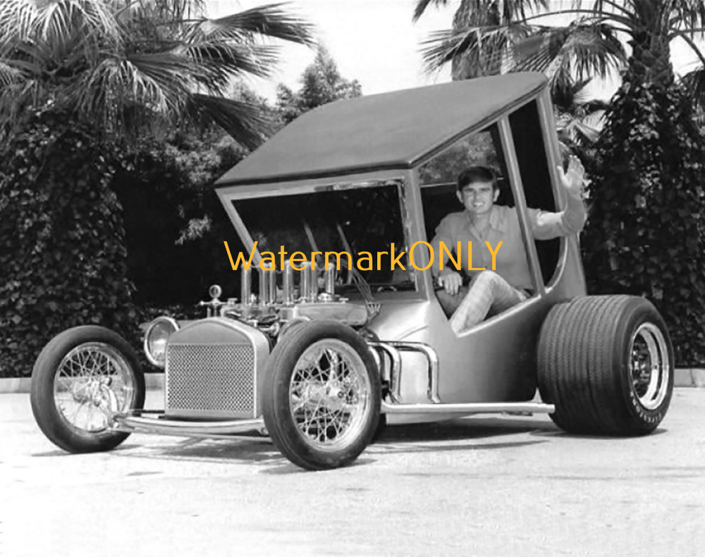 Steve Scott & His “Uncertain “T” 1960’s Hot Rod Show Car PHOTO! #(25)