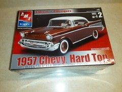 Vintage AMT 1957 Chevy Hard Top, 1/25 #31543, 2002 Issue – BRAND NEW SEALED