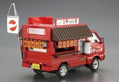 Aoshima 1/24 Scale Model Car Kit Japanese Ramen Shop Mobile Catering Truck