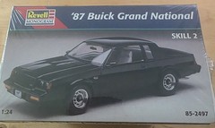Revell Monogram 87 Buick Grand National 1/24 Street Burner series 1997 Model Kit