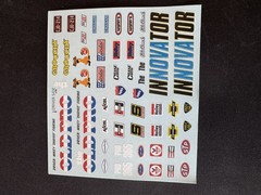 AMT A1142M Chevy Nova SS Pro Stocker Parts Kit Bash Decals