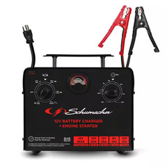 250A Manual Timer-Controlled Car Battery Charger and Engine Starter, 6/12V for P