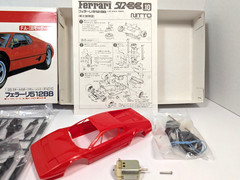 NITTO KAGAKU Ferrari 512BB Berlinetta Boxer (OPEN BOX) 1/28 Model Car Kit No. 10