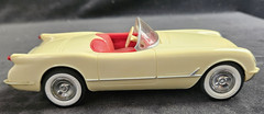 AMT Ertl 1953 Chevrolet Corvette Dealer Promo Car- Polo White #8732 W/Box