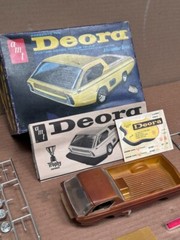 67 Dodge Custom Built Pickup Deora Built AMT Model Pieces 1:24 Original