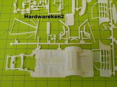 DONOR 1983-1986 NASCAR FORD THUNDERBIRD STOCK CAR MODEL KIT- WHITE – 1/24