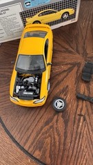 1995 Ford Mustang GT 1:25 AMT Model Kit – Partially Built