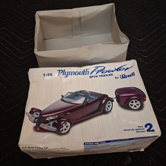 Revell 1:25 Plymouth Prowler with Trailer 1/25 Scale Model Kit 85-0874 2007