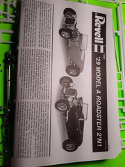 Hi Boy Frame 29 1929 Ford Model A Roadster 1/25 Low Boy Chrome Front Rear Axle