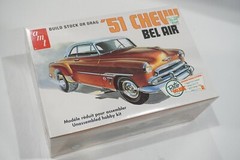 AMT T295 Build Stock or Drag 1951 ’51 Chevy Bel Air MODEL KIT 1:25 NEW SEALED