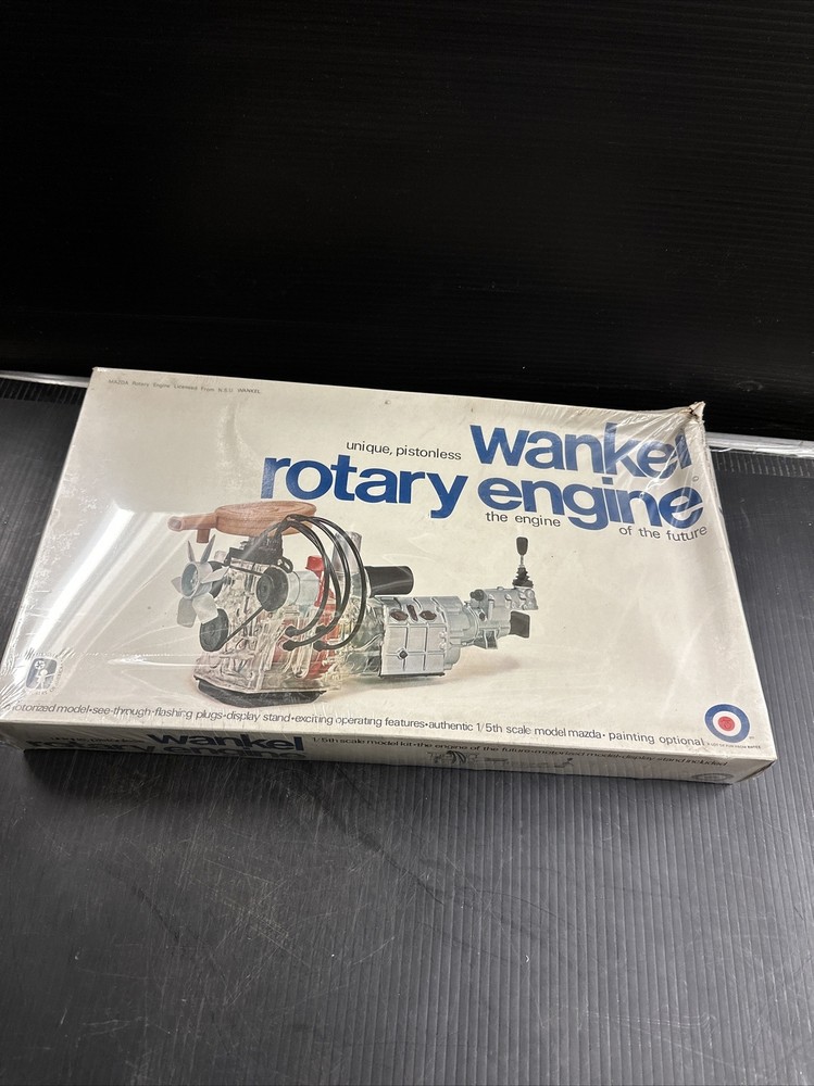 Entex Wankel Mazda Rotary Engine Motorized Model 8201 NOS In Plastic (st1043)