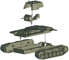 1/100 KV-1 Soviet heavy tank with F-32 gun Zvezda 6190 Model kit(Art of Tactic )
