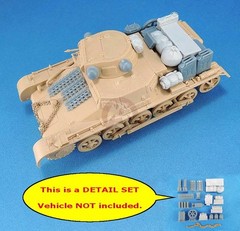 Legend 1/35 Stowage & Accessories Set for Panzer I German Light Tank WWII LF1450