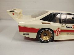 Klaus Ludwig #06 IMSA 1981 Miller Ford Mustang Turbo Racing Car Vtg Built Model