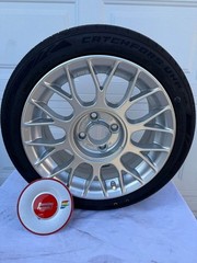 Bbs wheels bt202 new tires 195/45/15 4×100 model fórmula 1 benetton