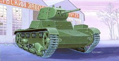 MIRAGE 72613 1:72 T-26C Light Tank with additional armor