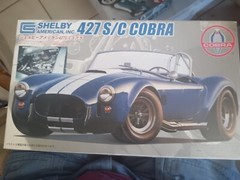 Fujmi 1/24 Scale Shelby Cobra 427 S/C Kit 12089, Body Pre Painted Red