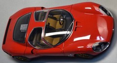 Race Car 1 18 Classic Vintage Racing 24 Custom Concept Carousel Red 12
