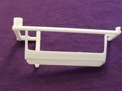 1991 Chevy S-10 Lowrider REAR AERO PANEL from Revell 1:25 Model Kit 91 Chevrolet