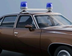 3D Printed 1/25 Late 70’s Police Light Gumball Lightbar