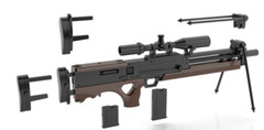 TomyTec Little Armory 1/12 LADF15 Dolls Frontline WA2000 Plastic Model Kit