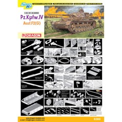 Dragon #6360 1/35 Pz.Kpfw.IV Ausf.F2(G) ~ Smart Kit