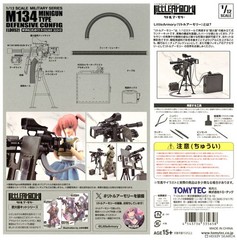TomyTec Little Armory 1/12 MACHINE GUN M134 Defensive Config Model Kit #LD052