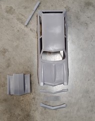 3D Printed 1/25 1971 1972 Chevy Chevrolet Vega Wagon Body