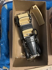 Hubley SJ Duesenberg Diecast Metal Model Kit w/ Chrome Parts 1:18 MPN 4864