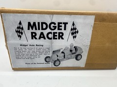 Vintage 1950’s 1/24 Monogram Midget Racer Model Kellogg’s Cereal