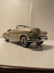 1951 Chevy Belair Convertible built ￼Model Car 1/25