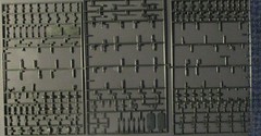 1/35th Scale Detail Parts – tools and weapons – Parts Lot 456