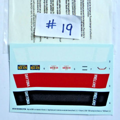 *Pick One* Vintage 1:24/25 Scale Auto Racing Model Kit Decal Sheet *Pick One*