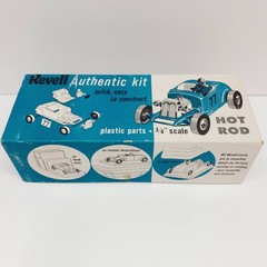 Vintage Revell H-59 Early 50’s Hot Rod Model Kit 3/4″ Scale Unbuilt Original Box