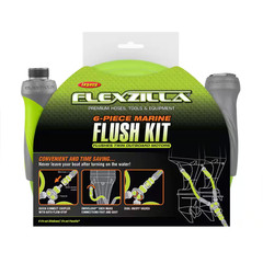 Marine Twin Outboard Flush Kit, 6-Piece 5/8 In. X 3/4 In. – 11 1/2 GHT Fittings