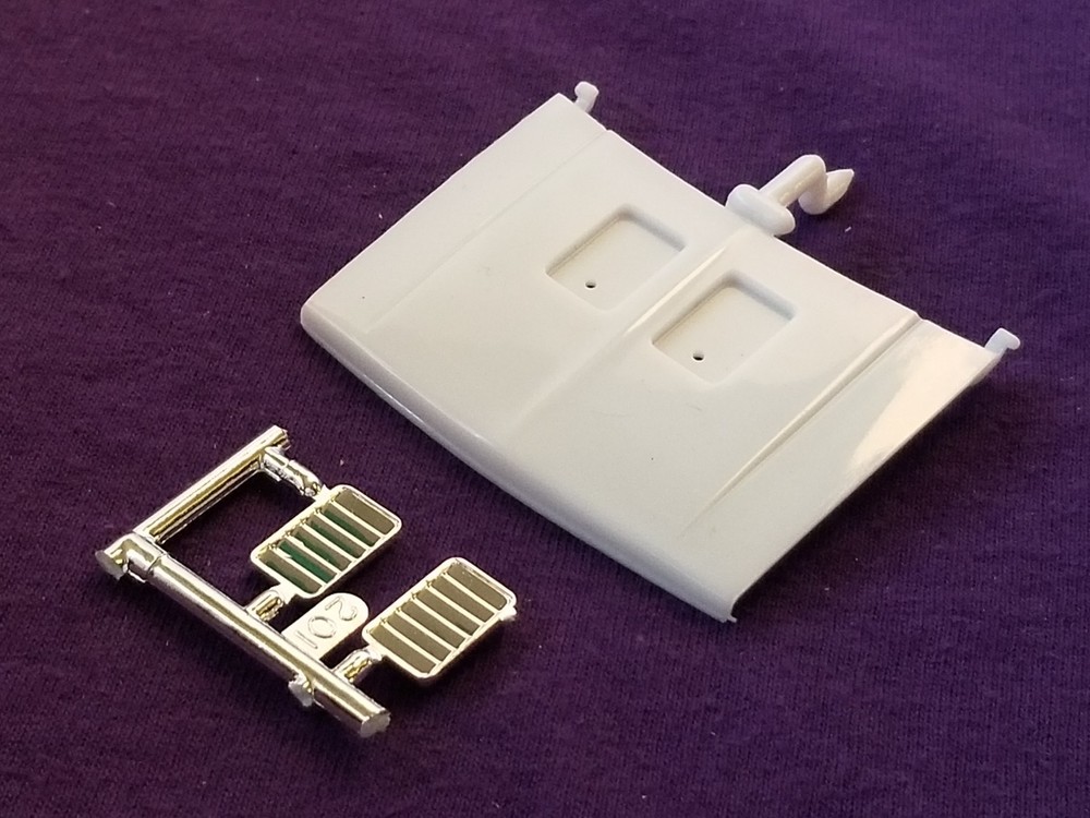1991 Chevy S-10 Lowrider CUSTOM HOOD from Revell 1:25 Model Kit 91 Chevrolet