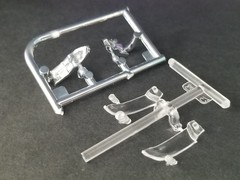 2021 Dodge Charger HELLCAT HEADLIGHTS from 1:25 AMT Model Kit